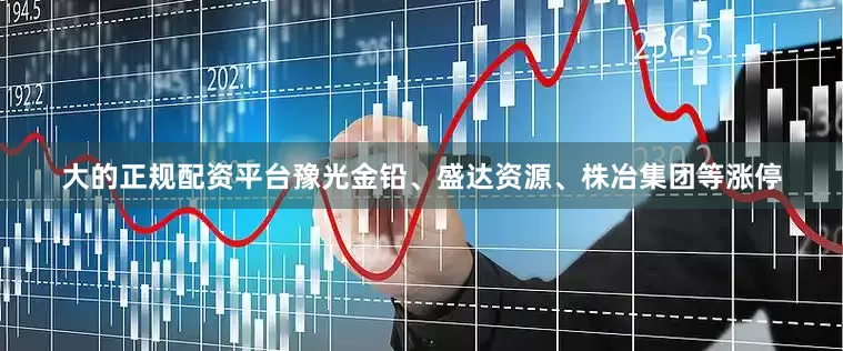大的正规配资平台豫光金铅、盛达资源、株冶集团等涨停